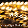 Keistimewaan Ayat Seribu Dinar Keistimewaan Ayat Seribu Dinar