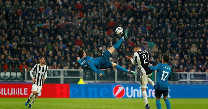 Cristiano Ronaldo Bicycle Kick Goal - Real Madrid vs Juventus - Video HD