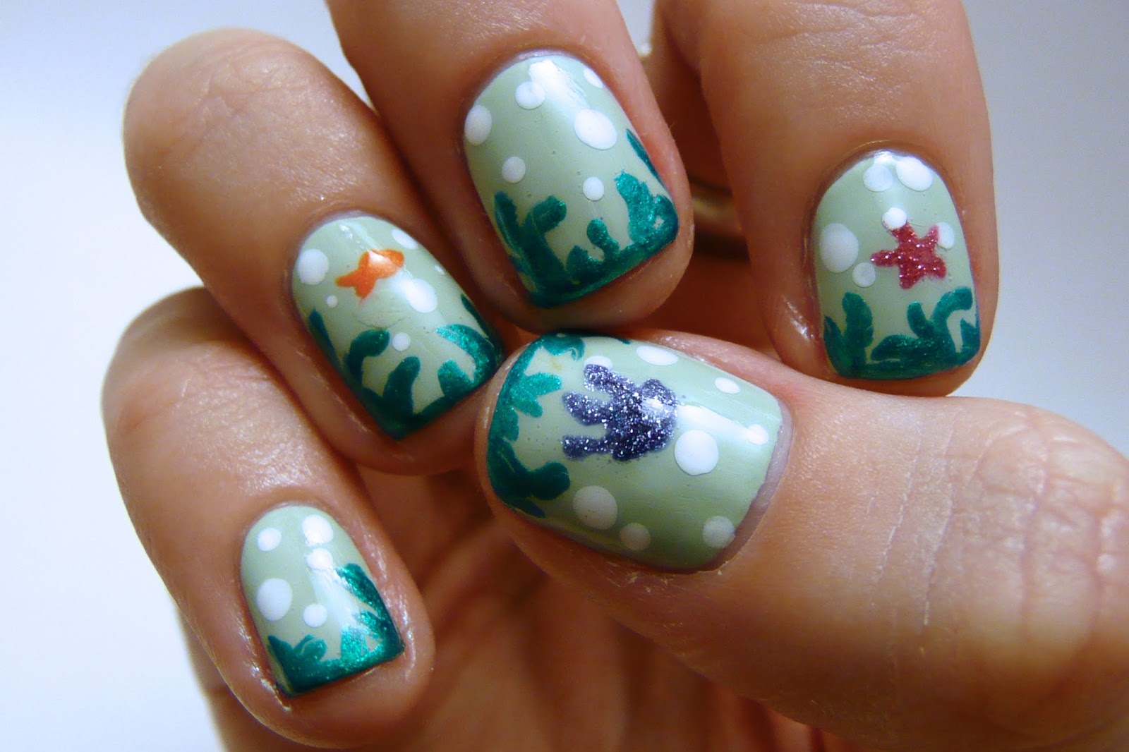 Casa de Polish Little Aquarium Nails