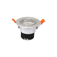 5W 2.5吋 COB LED投射崁燈 7cm嵌入孔,燈頭可調整角度 5W 2.5吋 COB LED投射崁燈 7cm嵌入孔,燈頭可調整角度