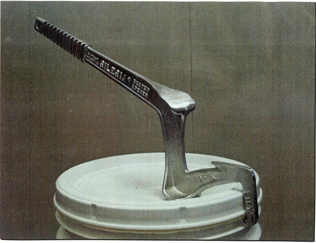 Progress is fine, but it's gone on for too long. Bucket opening tool