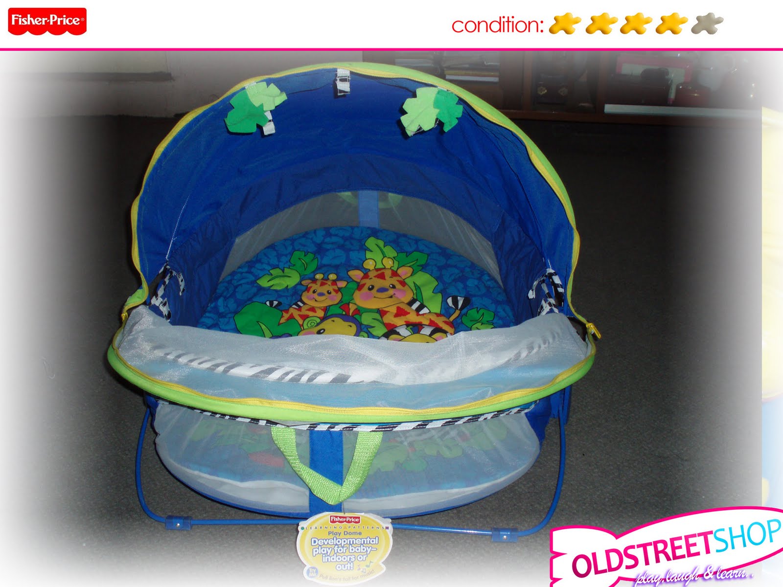 oldstreetshop: Fisher Price Play Dome