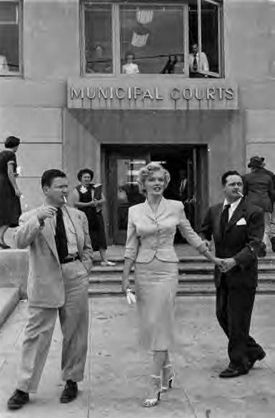 Marilyn's Divorce from Joe DiMaggio.