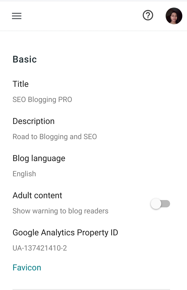 How to Use Settings Tab in New Blogger Interface