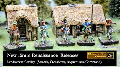 New Landsknect Cavalry eight 15mm codes released