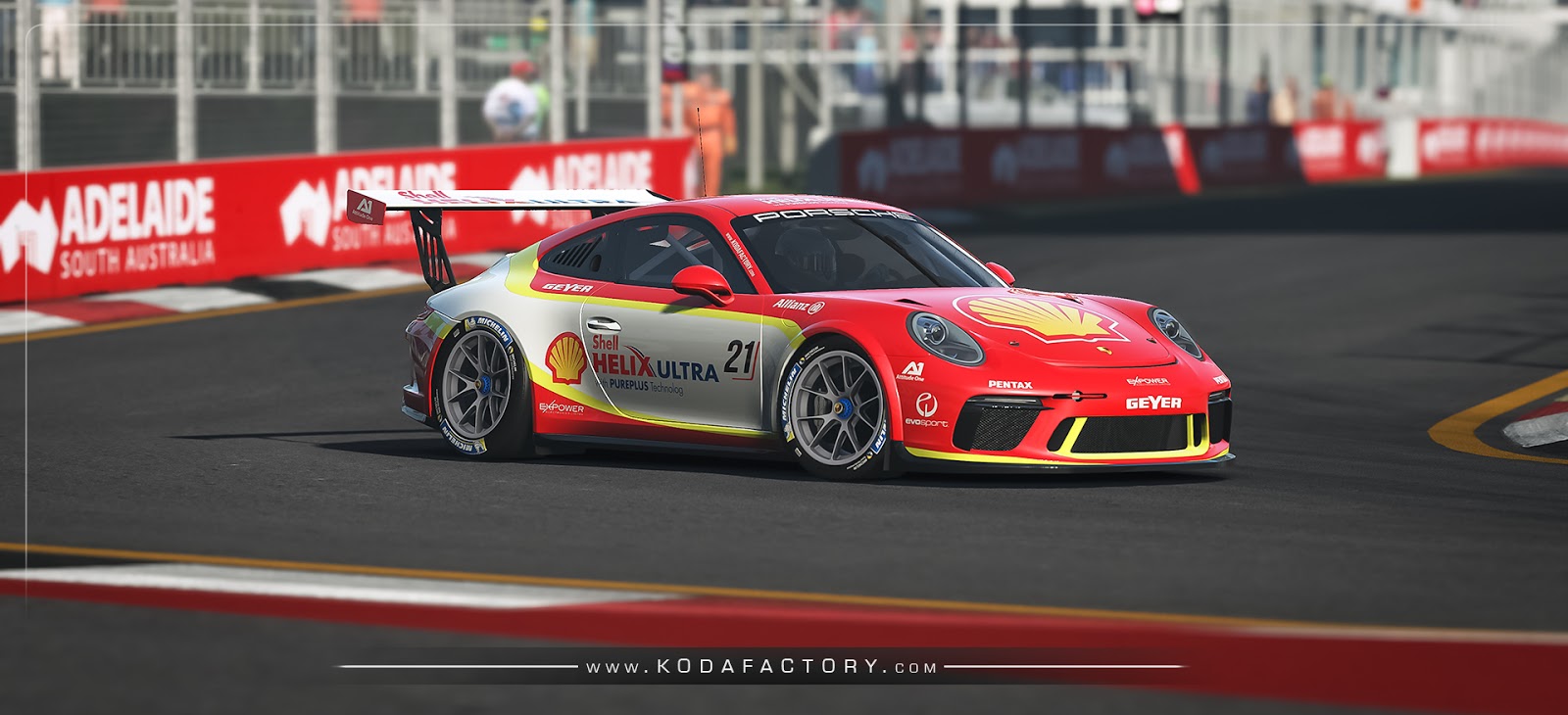 Koda Factory: Shell Racing Porsche 911 GT3 Cup | rFactor2