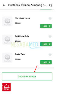 Cara Pesan/Order Makanan Dari Ponsel Di GO-FOOD Melalui Aplikasi GO-JEK (Lengkap Dengan Gambar) 