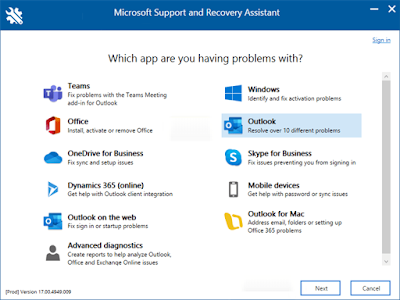 microsoft support and recovery