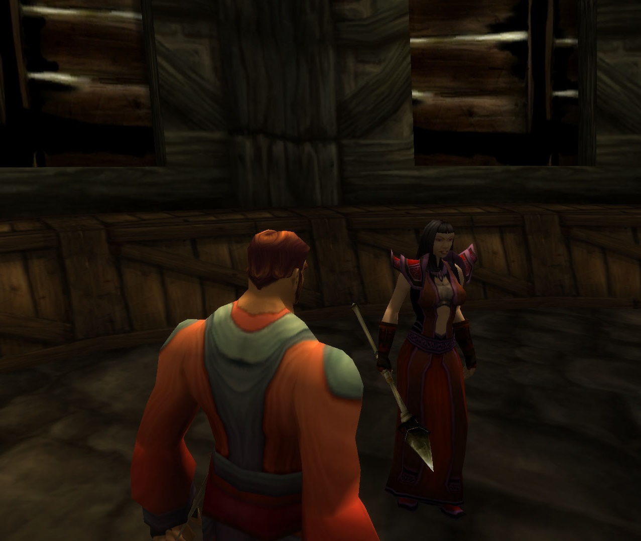 Parallel Context Don't Interrupt a Warlock Making a Fashion Statement