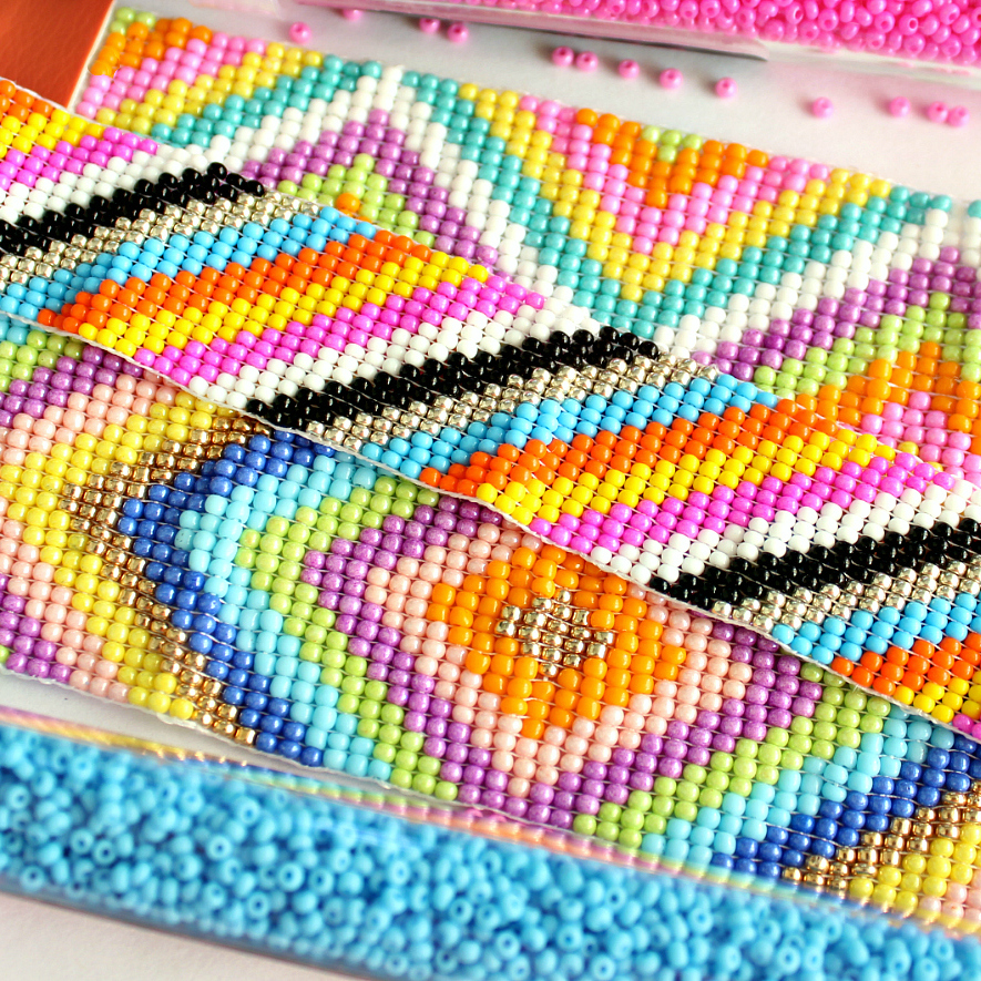 Mark Montano Beaded Bracelets With my John Bead Loom Kit