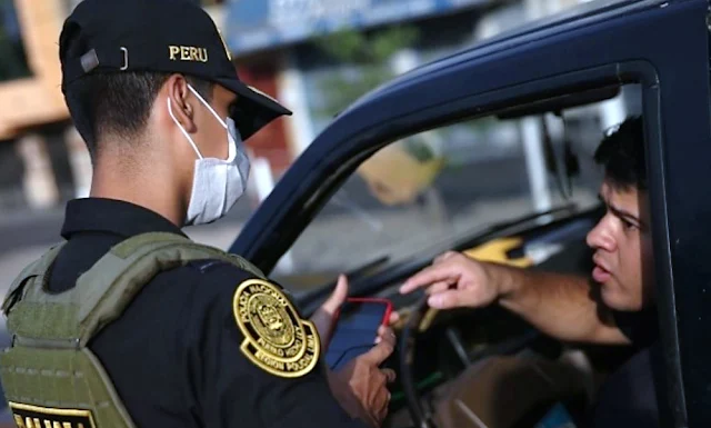 Registro de infractores en Estado de Emergencia