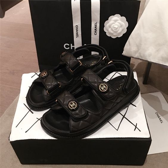 Influencer Fashion: Chanel Dad Sandals | Fashion Cognoscente
