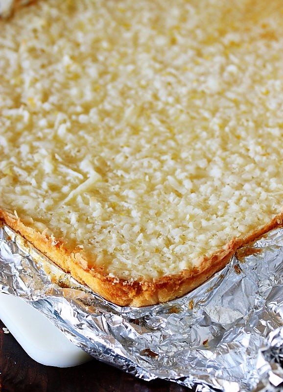 Luscious LemonCoconut Bars The Kitchen is My Playground