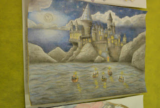 Potter Night. Biblioteca Nacional del Uruguay  de Concurso de dibujo. Ganadores