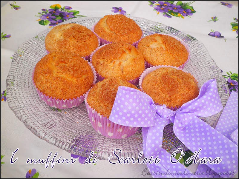 i muffins di scarlett o'hara per 