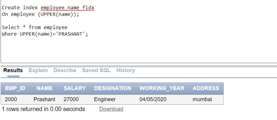 Index and Types of Index in Oracle and it’s Advantages #Diksha Oracle ...