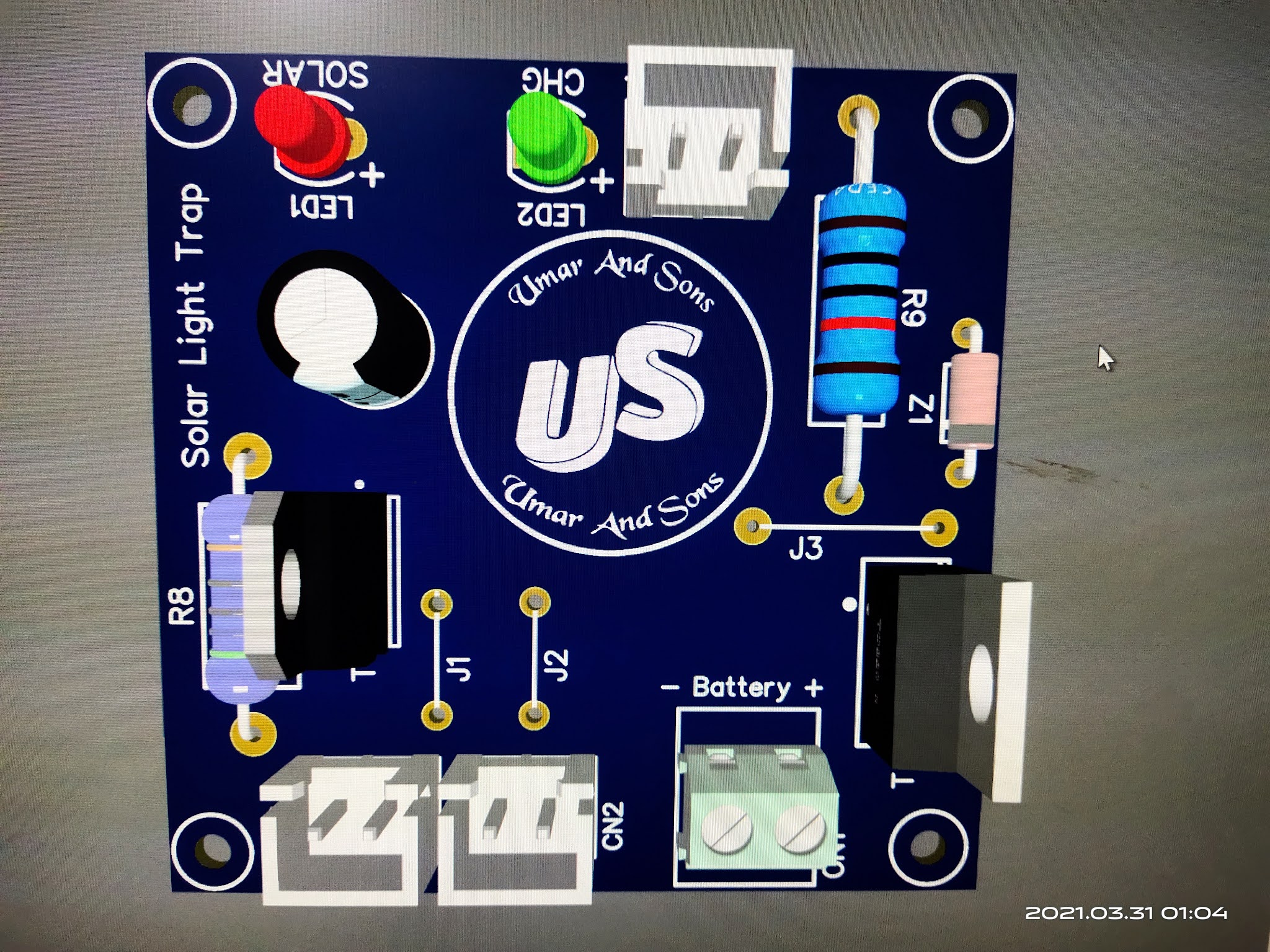 Solar Light Trap (SMD Version)