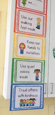 Class rules help young preschool and early elementary students understand what is expected of them and how to behave at school.
