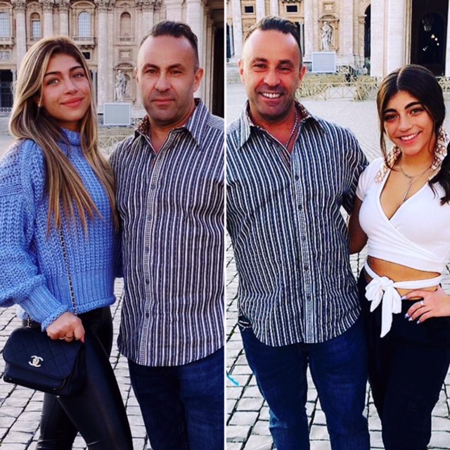 Joe Giudice Reunites With Daughters Gia And Milania Giudice In Italy For The First Time In Almost A Year See Pics Here