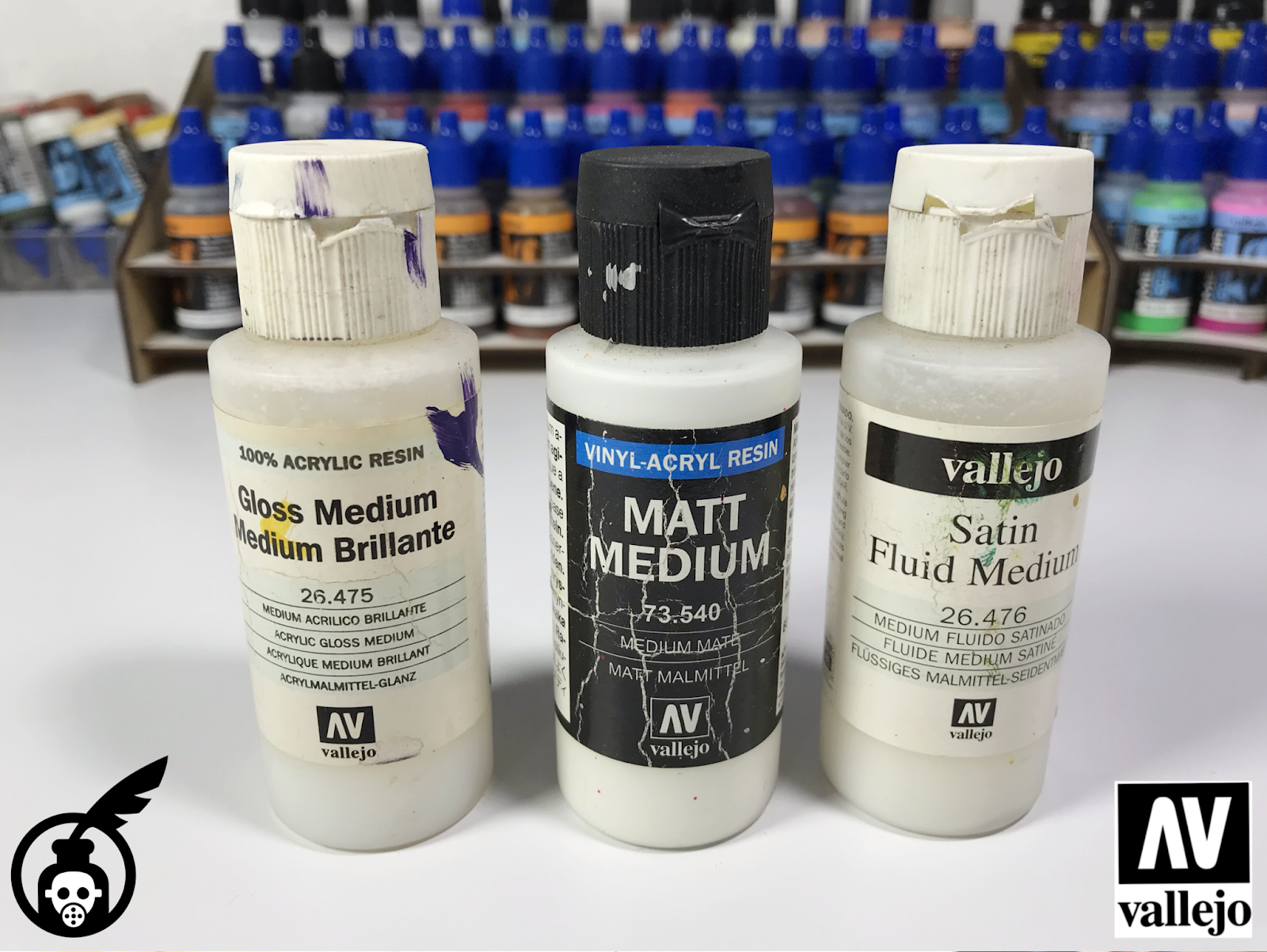 Don Suratos aka DC23: WHY Dilute Vallejo Colors with Distilled Water  EXPLAINED
