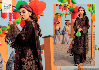 Saniya Trendz Luxury lawn vol 21 Pakistani Suits