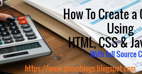 How To Create A Calculator Using HTML, CSS & JavaScript | Full Source Code
