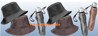 Set cappello e ombrello con Confidenze Logo Set cappello e ombrello con Confidenze