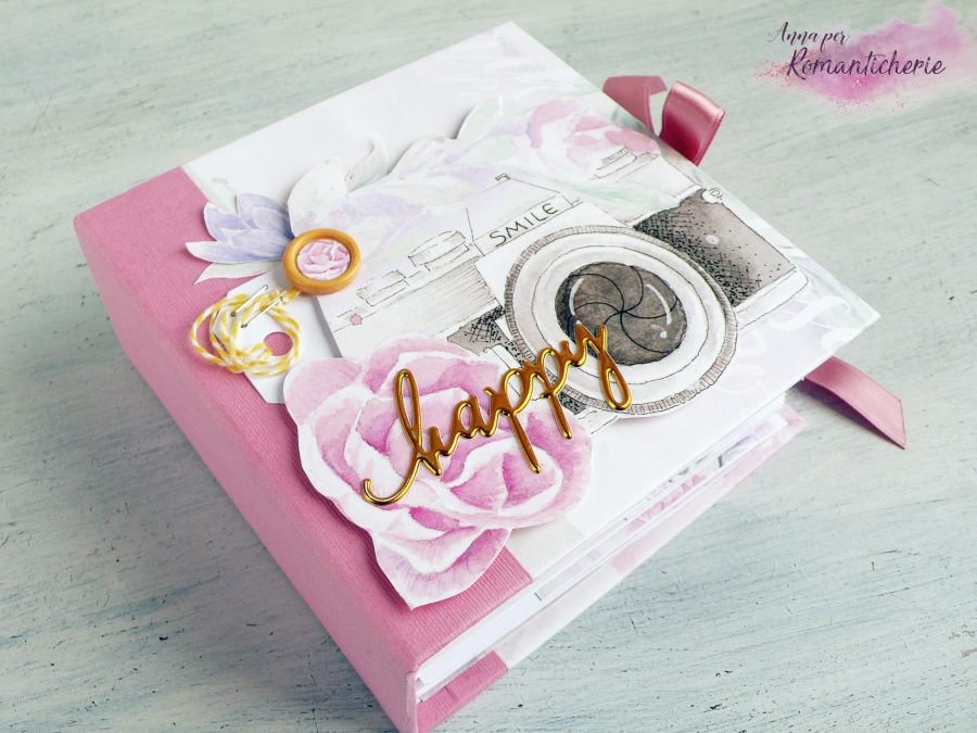 [Scrapbooking] Mini album spina a Cerniera Nascosta Hidden Hinge