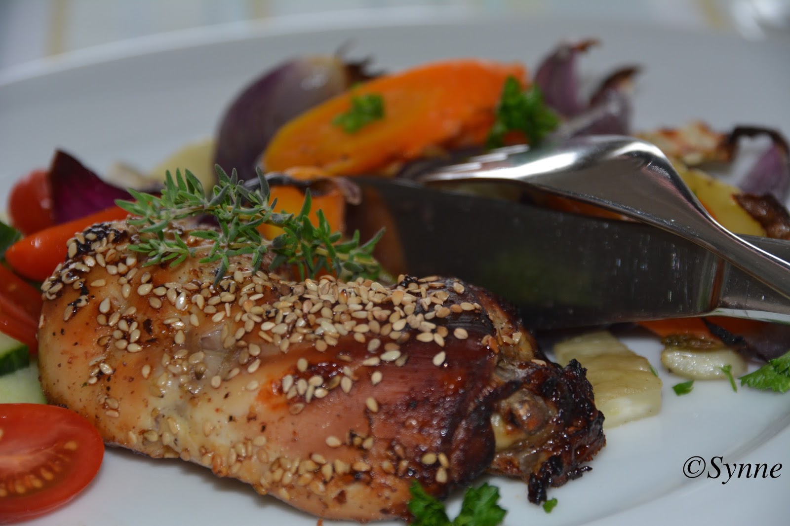 ganske enkelt: Kyllinglår med sesam