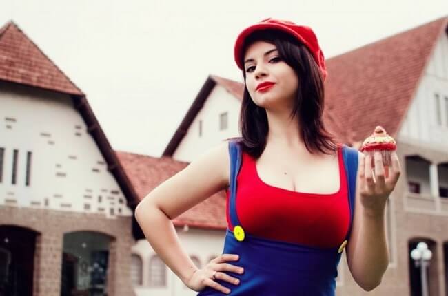 Os melhores cosplays femininos do Mario Bros