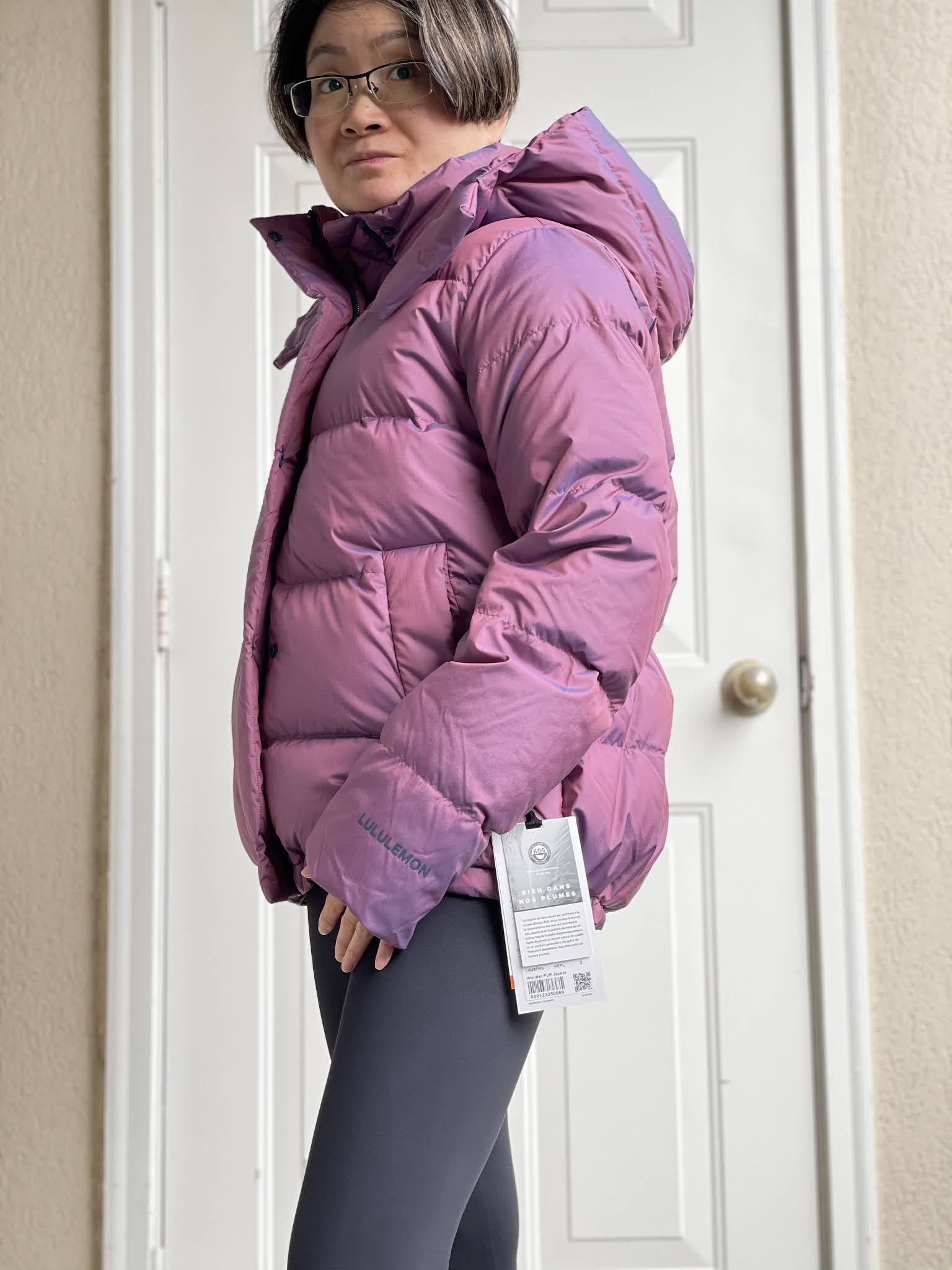 wunder puff jacket lululemon