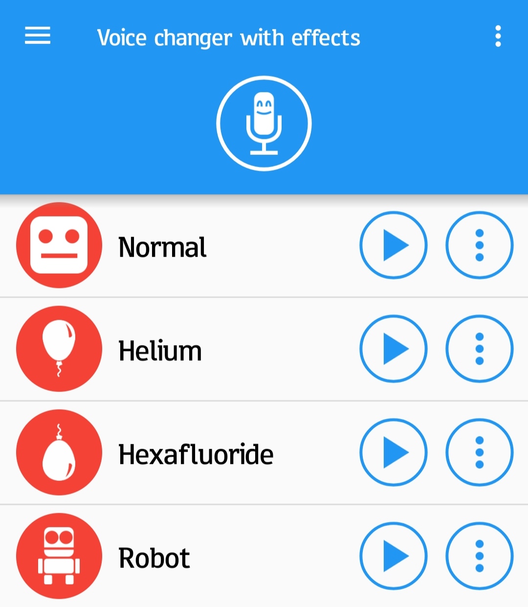 Смена голоса андроид