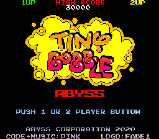 retro games bubble bobble