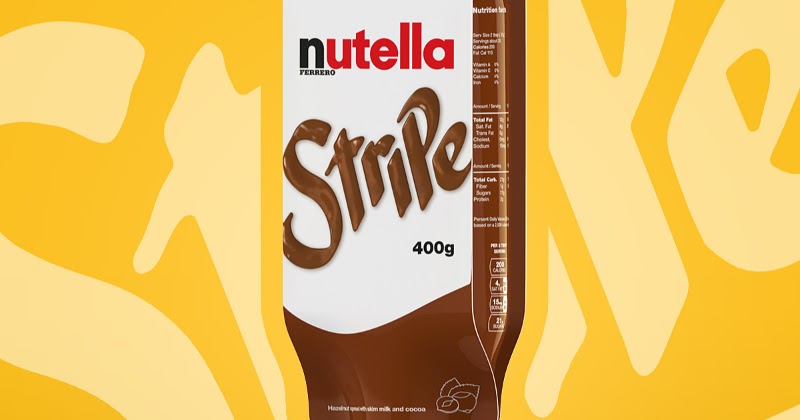 Nutella Stripe On Packaging Of The World Creative Package Design Gallery