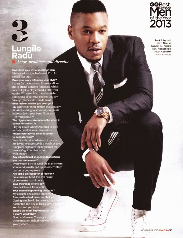 Fashion Tyro GQ Best Dressed!