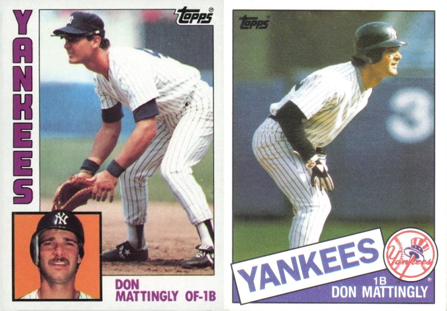Tubbs Baseball Blog The Topps Cards From Don Mattingly’s