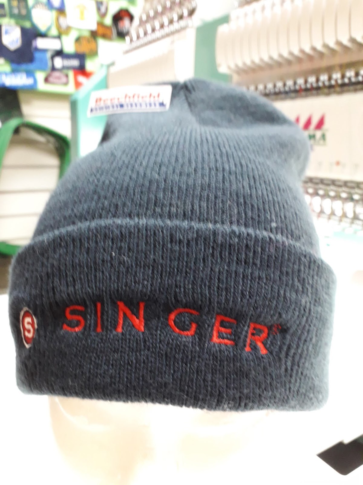 personalised wool hat