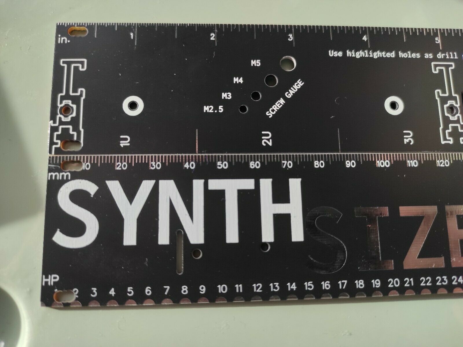 MATRIXSYNTH: 'SynthSizer' Synth DIY Ruler