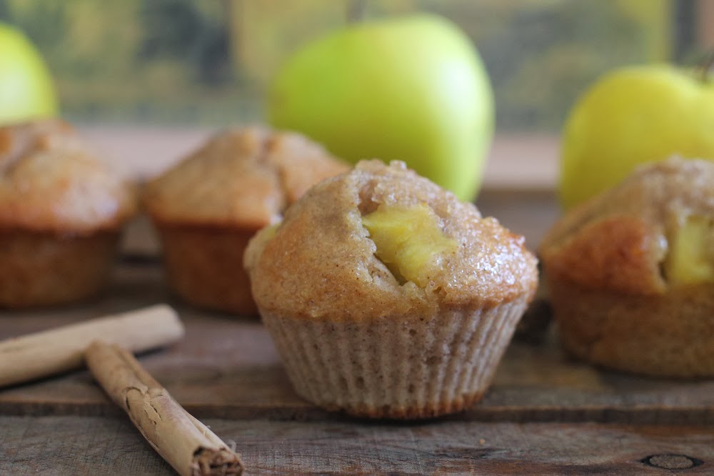 MUFFINS DE MANZANA