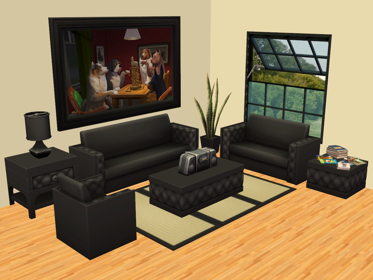 the sims 2 living room
