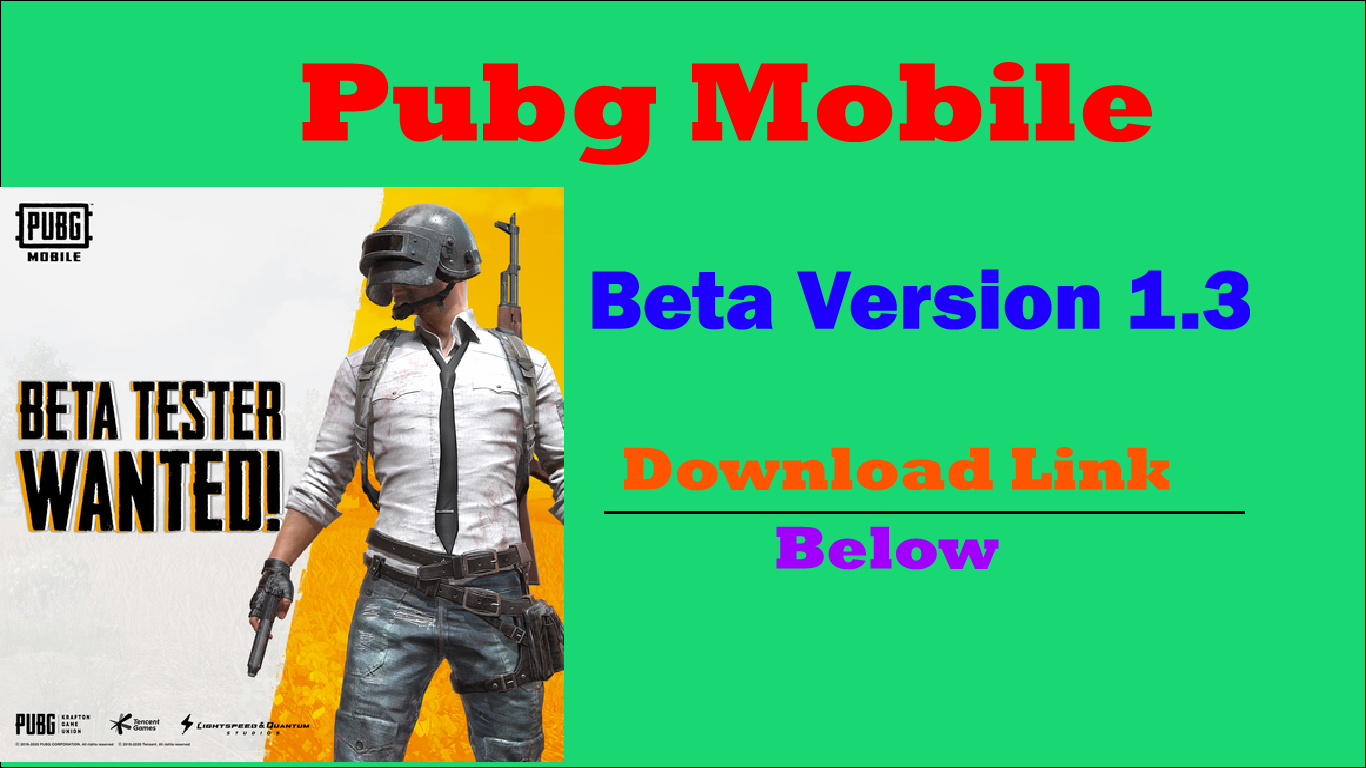 Pubg Mobile 1 3 Beta Update Globle Version Download Link And Features