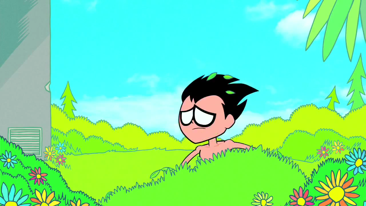 Shirtless Drawn Cartoon Boys & Men Naked Robin