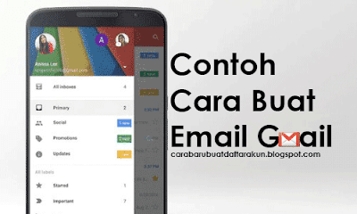 Bikin Akun Google Buat Email Gmail Baru Lewat Hp Dengan Contoh Gambar