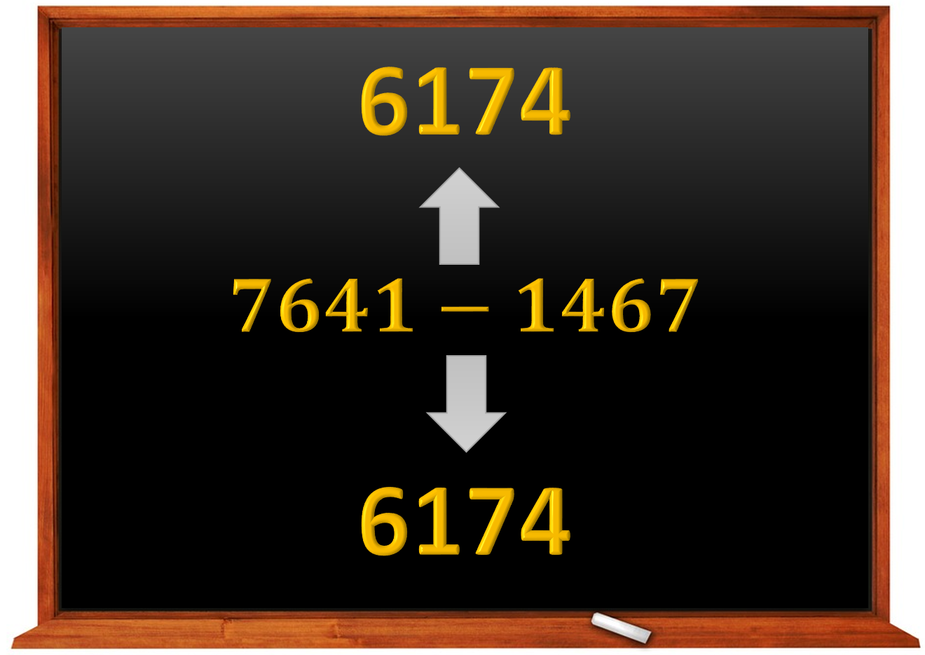 6174 EL MISTERIOSO NÚMERO DE KAPREKAR Haciendo Matemáticas