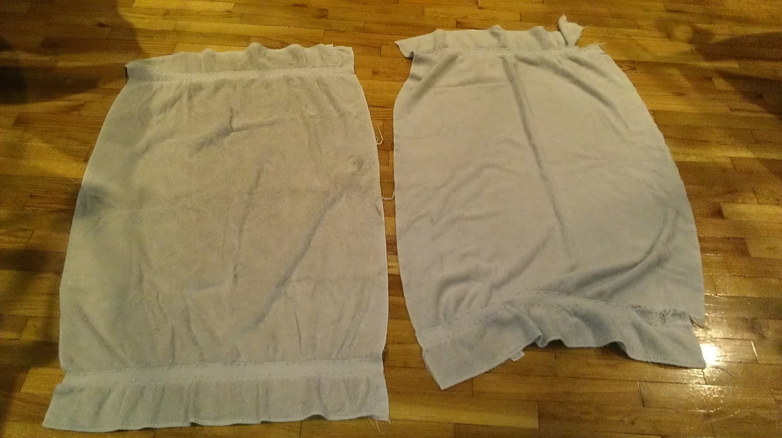 Prairie Harmony: Recyling Bath Towels into a Bath Mat