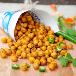 how to bake chickpeas with spices
