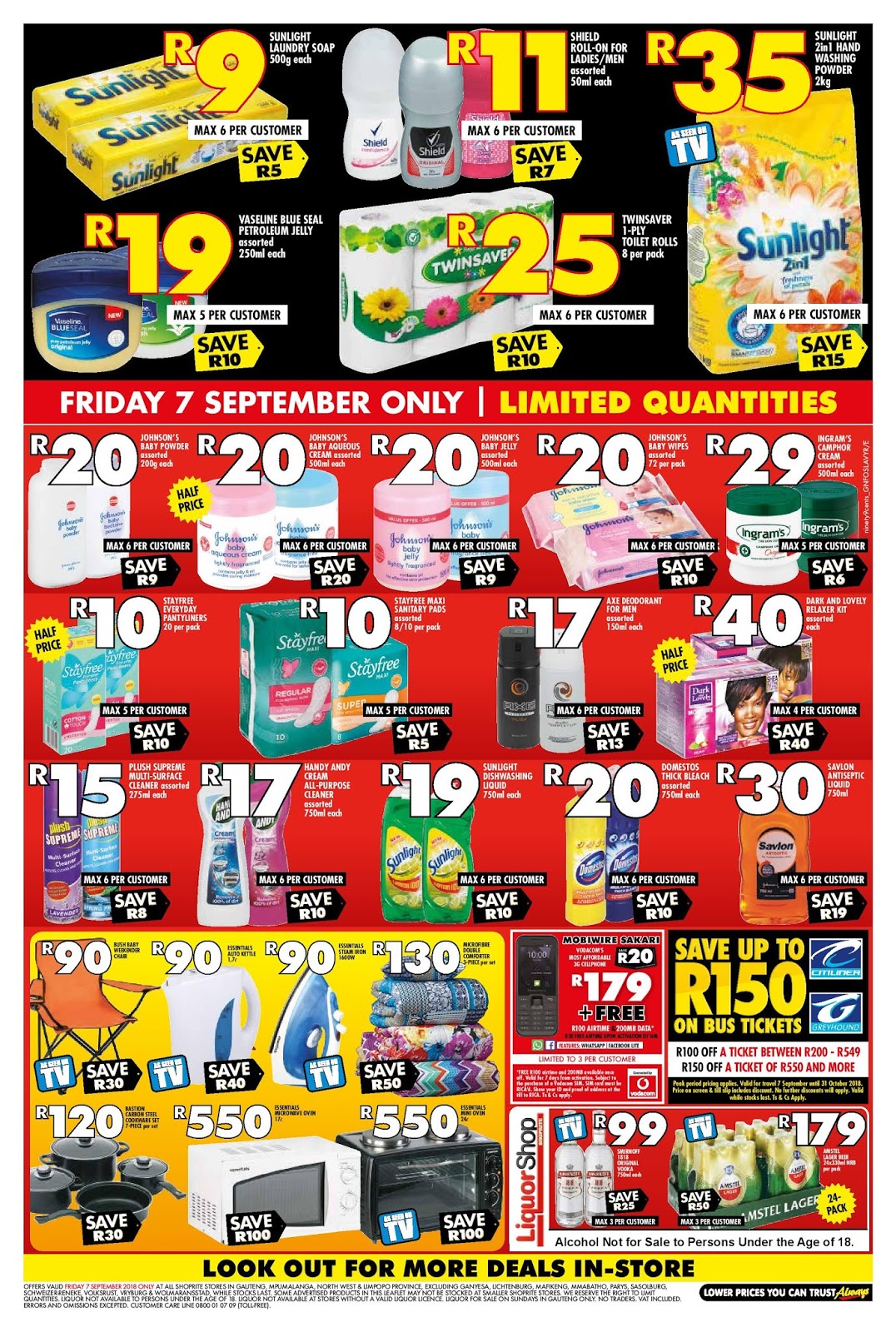 BigRedFriday Gauteng Shoprite Big Red Friday Is Back 50 off Special