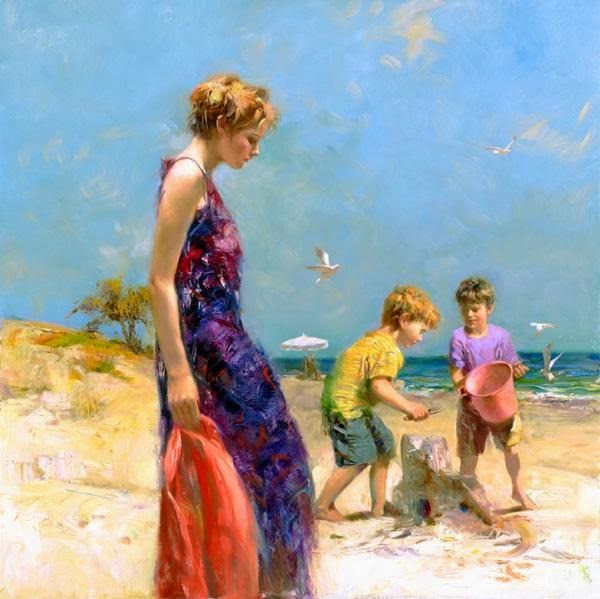 Pino Daeni e suas sensuais pinturas