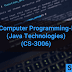 Computer Programming-I [JAVA] (CS-3006) 