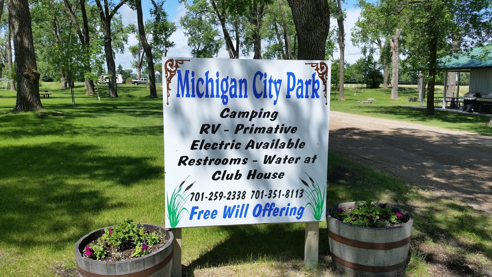 Technically Homeless Campground Review Michigan City Park Michigan